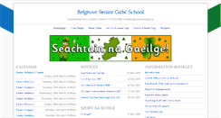 Desktop Screenshot of belgroveseniorgirls.ie